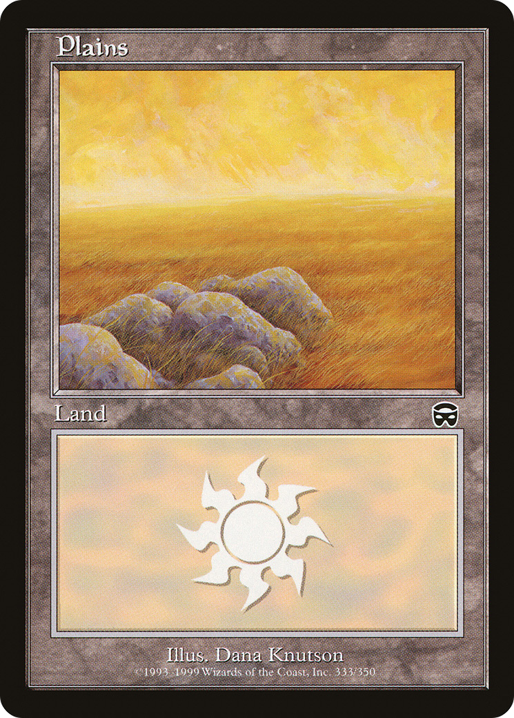 {B}[MMQ 333] Plains (333) [Mercadian Masques]
