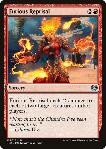 {C} Furious Reprisal [Kaladesh][KLD 115]