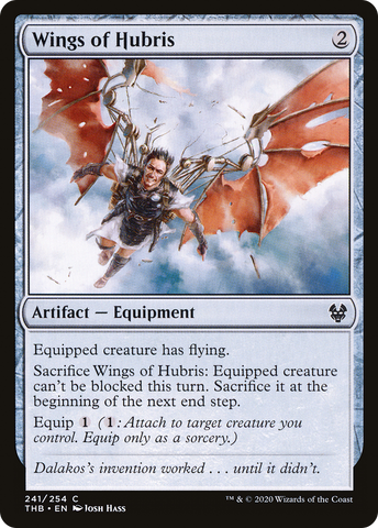 {C} Wings of Hubris [Theros Beyond Death][THB 241]