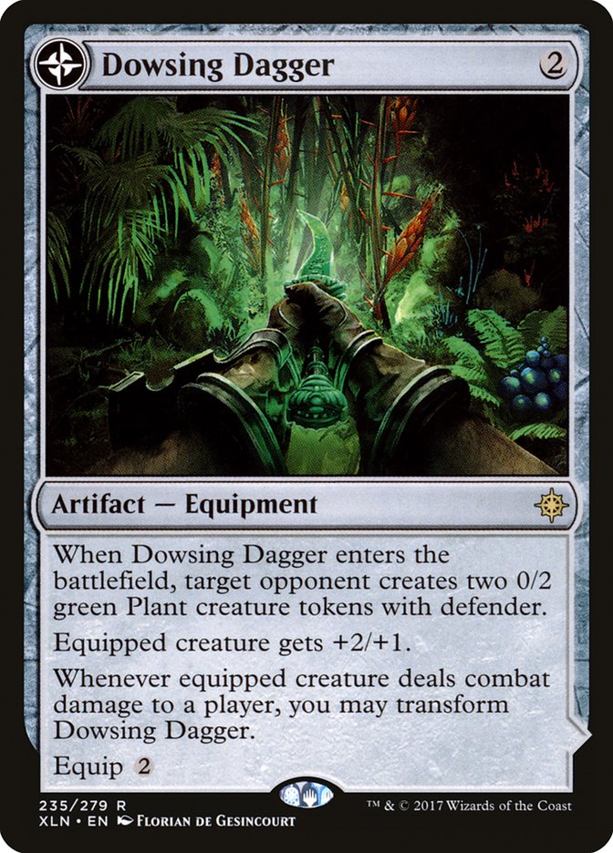 {R} Dowsing Dagger // Lost Vale [Ixalan][XLN 235]