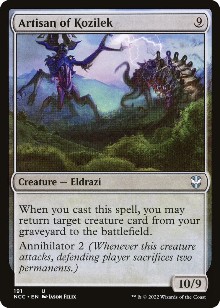 {C} Artisan of Kozilek [Streets of New Capenna Commander][NCC 191]