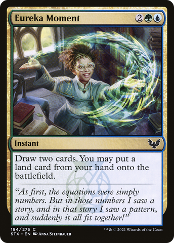 {C} Eureka Moment [Strixhaven: School of Mages][STX 184]