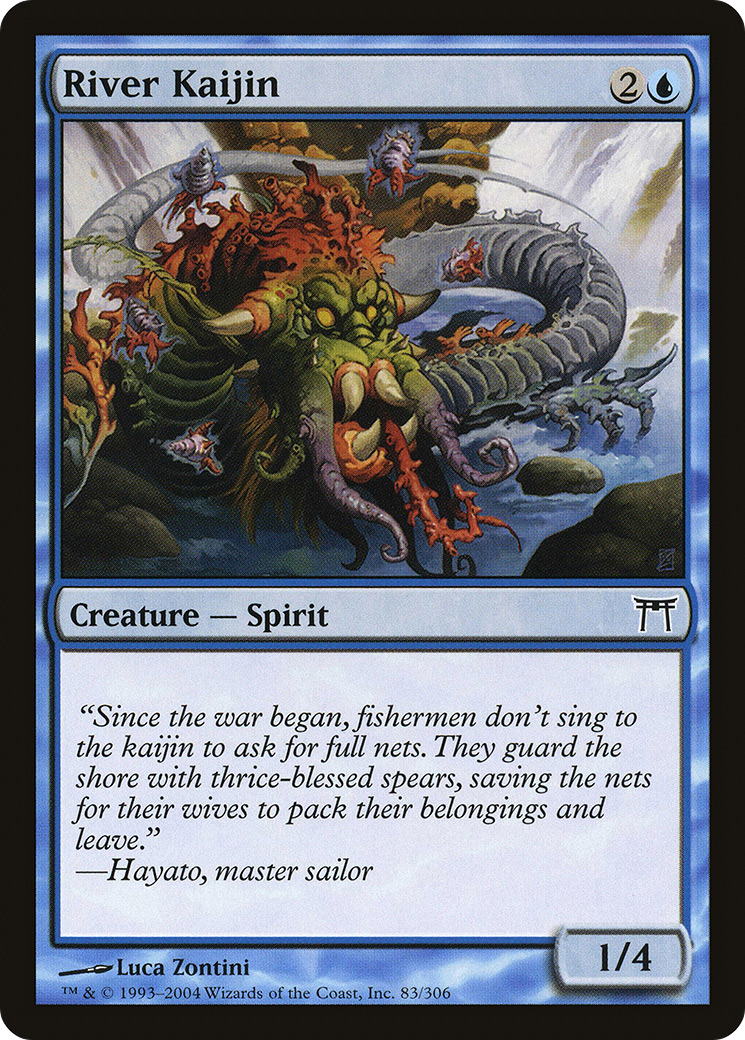{C} River Kaijin [Champions of Kamigawa][CHK 083]