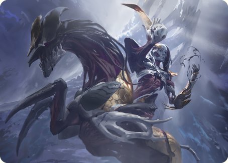 {A} Ria Ivor, Bane of Bladehold Art Card [Phyrexia: All Will Be One Art Series][AONE 053]