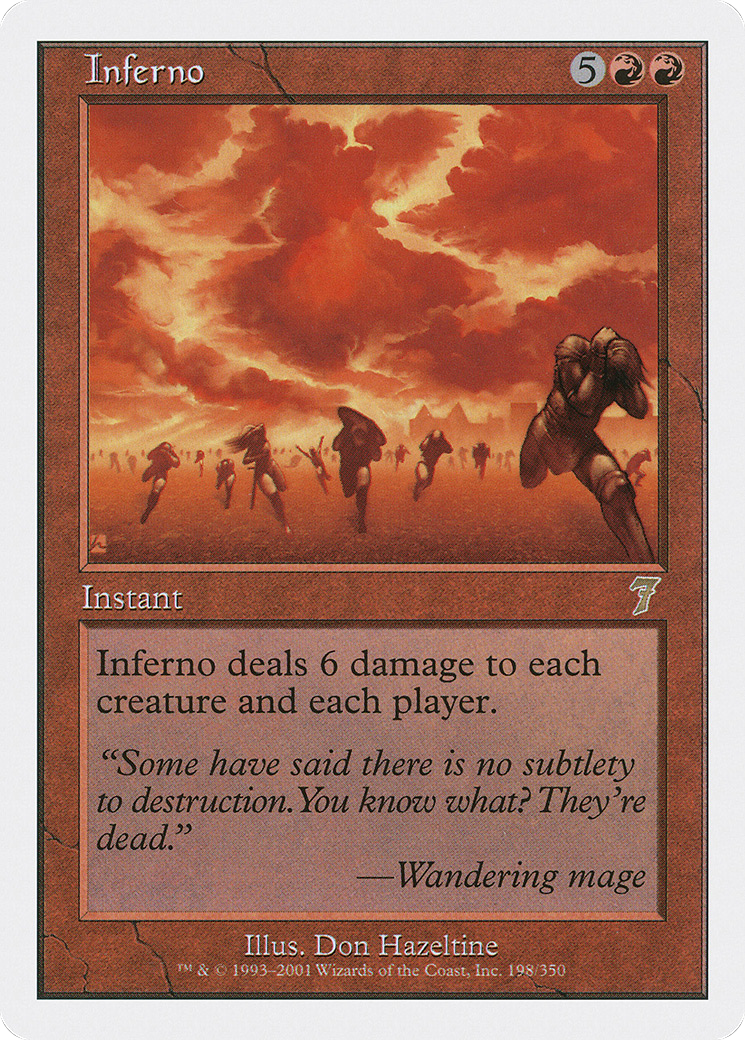 {R} Inferno [Seventh Edition][7ED 198]