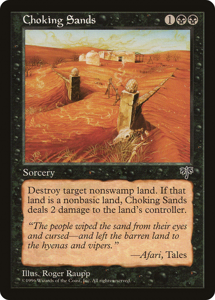 {C} Choking Sands [Mirage][MIR 113]