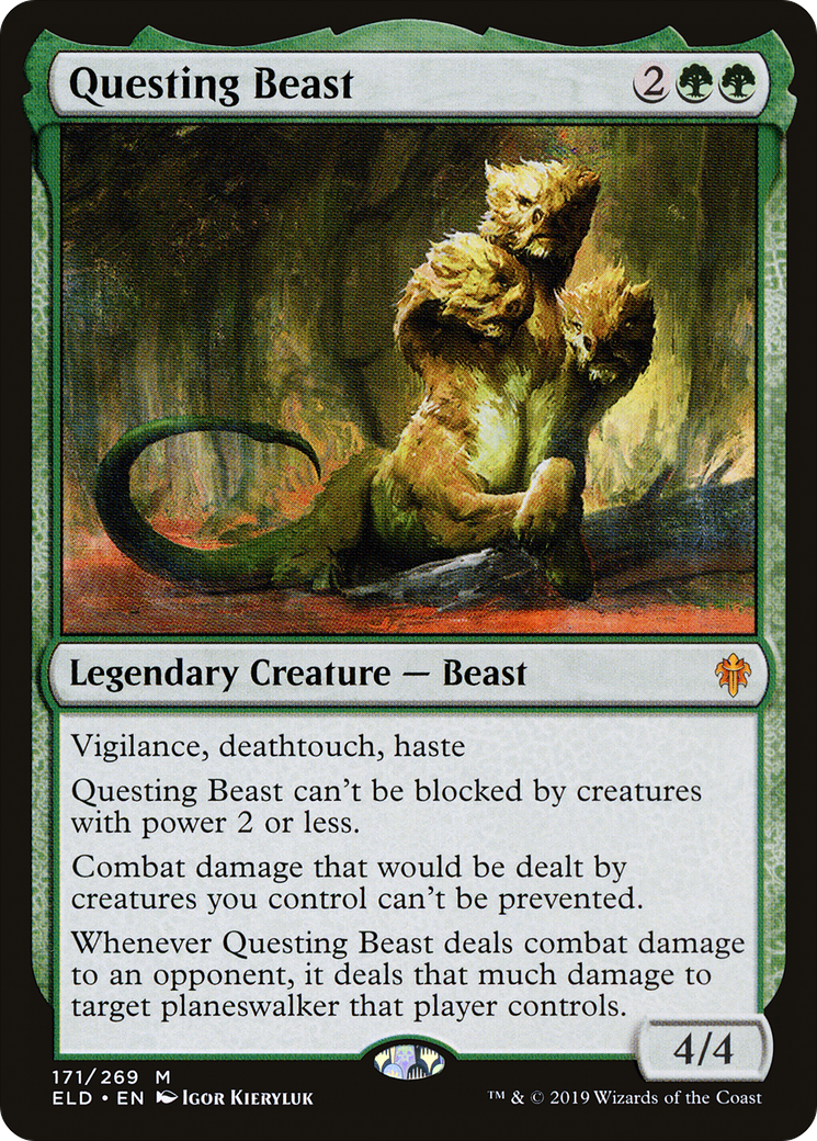 {R} Questing Beast [Throne of Eldraine][ELD 171]
