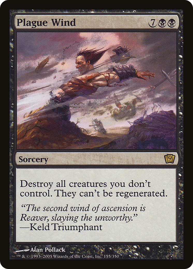 {R} Plague Wind [Ninth Edition][9ED 155]