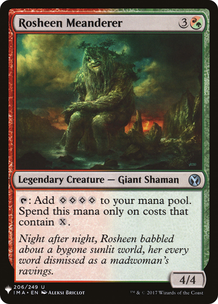 {C} Rosheen Meanderer [Mystery Booster][LS IMA 206]