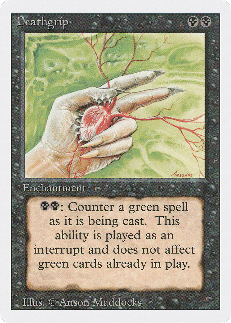 {C} Deathgrip [Revised Edition][3ED 101]