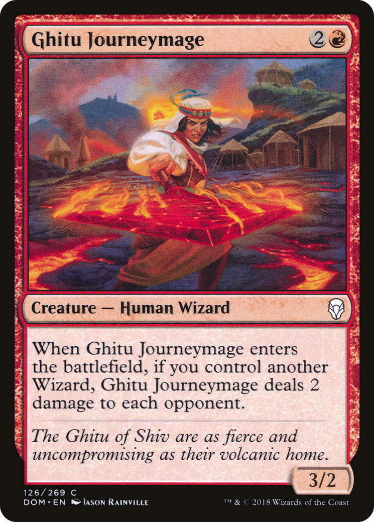 {C} Ghitu Journeymage [Dominaria][DOM 126]