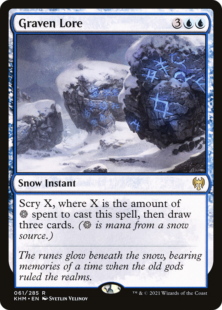 {R} Graven Lore [Kaldheim][KHM 061]