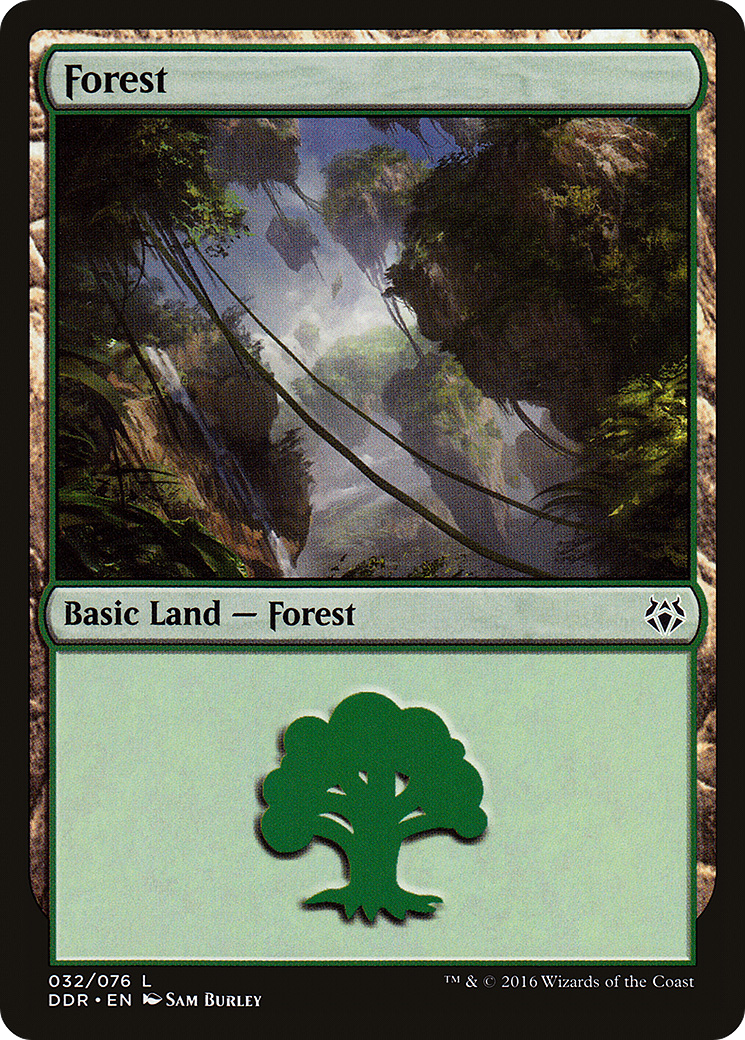 {B}[DDR 032] Forest (32) [Duel Decks: Nissa vs. Ob Nixilis]