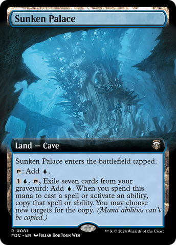 {R} Sunken Palace (Extended Art) [Modern Horizons 3 Commander][M3C 081]
