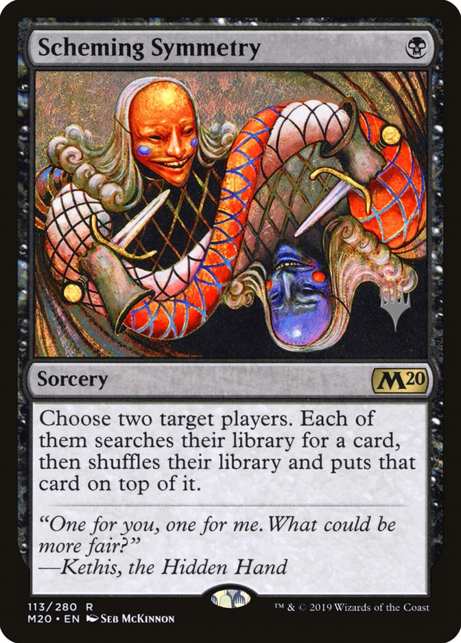 {R} Scheming Symmetry (Promo Pack) [Core Set 2020 Promos][PP M20 113]