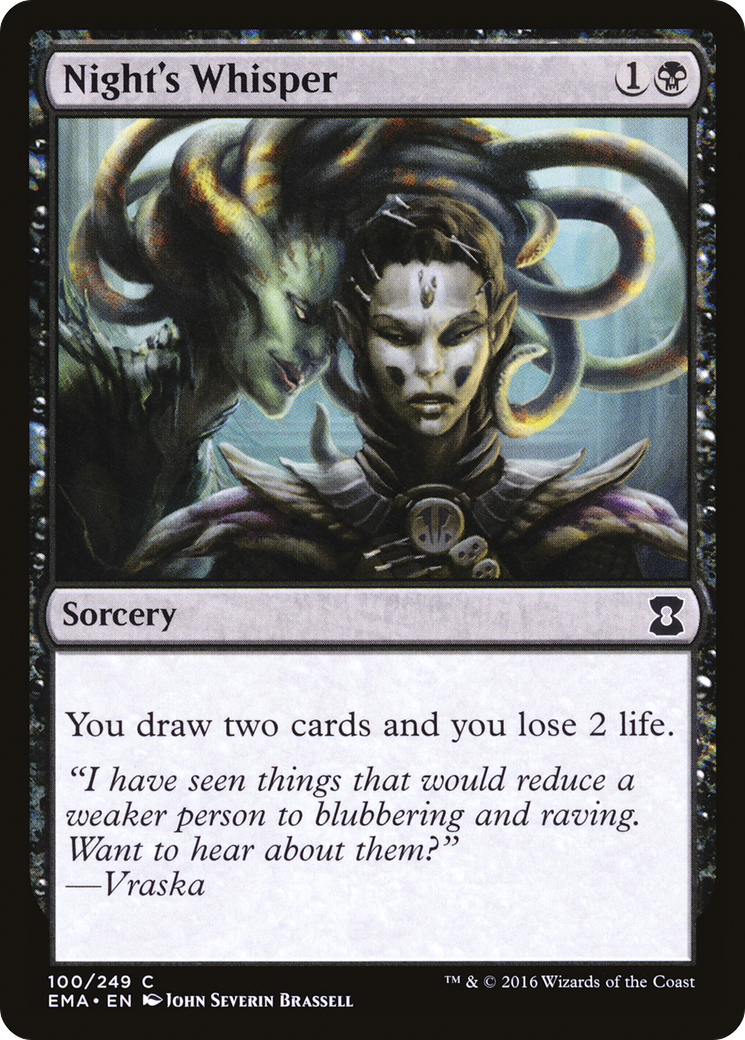 {C} Night's Whisper [Eternal Masters][EMA 100]