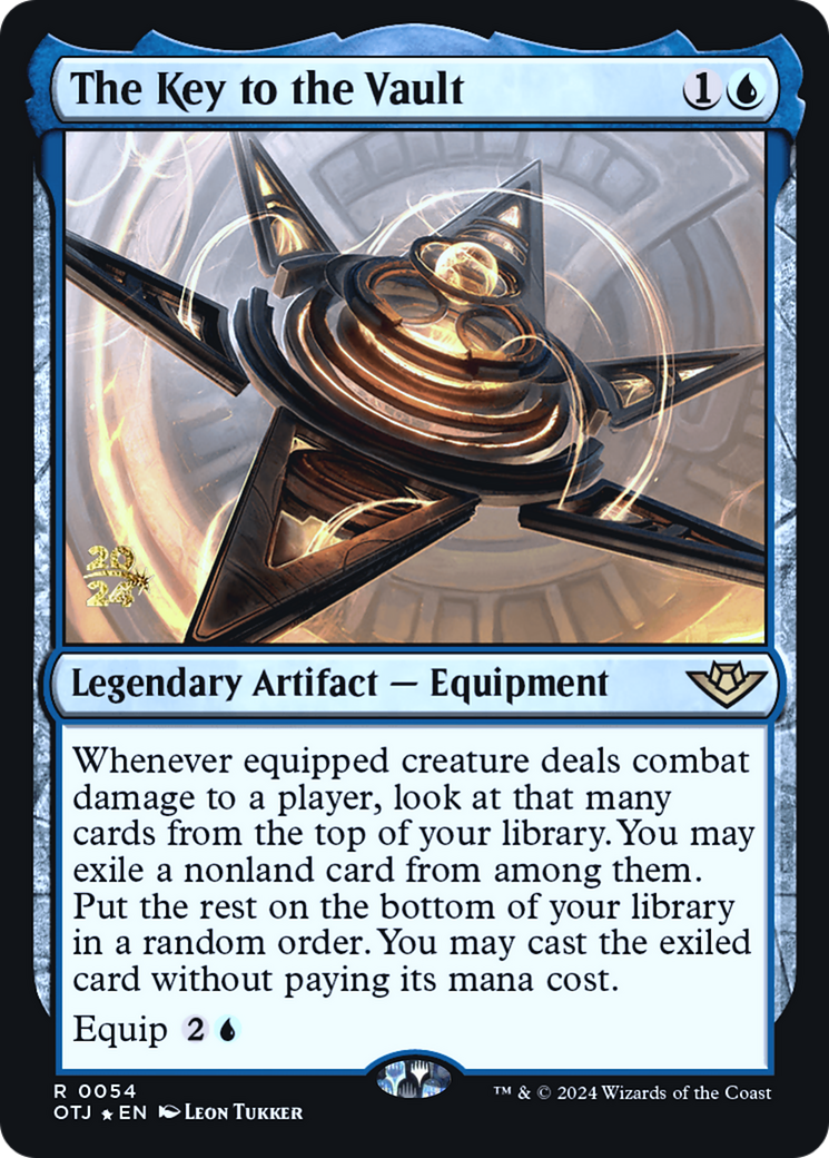 {@R} The Key to the Vault [Outlaws of Thunder Junction Prerelease Promos][PR OTJ 054]