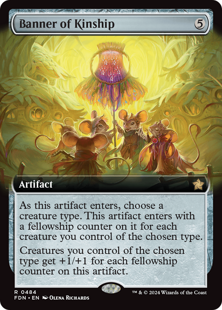 {@R} Banner of Kinship (Extended Art) [Foundations][FDN 484]