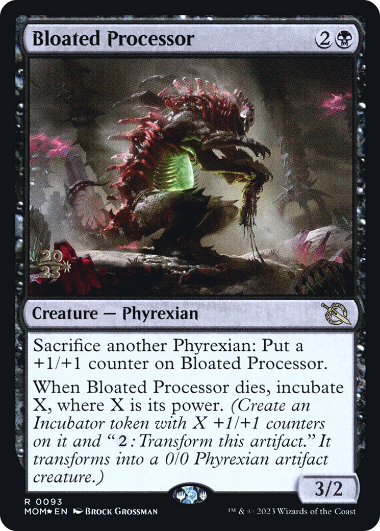 {R} Bloated Processor [March of the Machine Prerelease Promos][PR MOM 093]