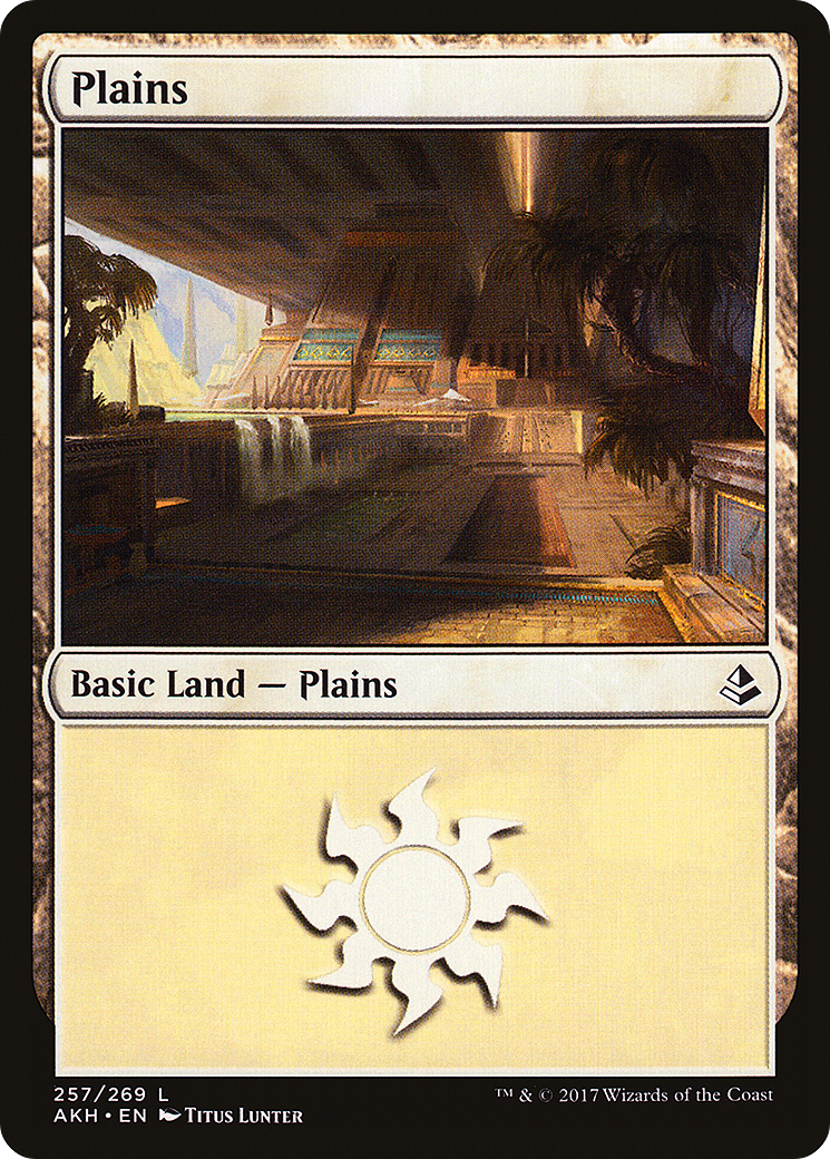 {B}[AKH 257] Plains (257) [Amonkhet]
