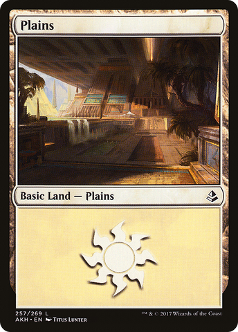 {B}[AKH 257] Plains (257) [Amonkhet]