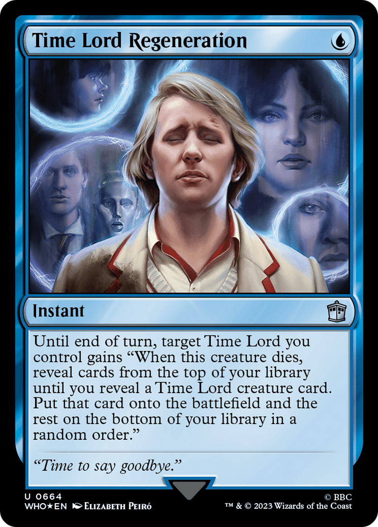 {C} Time Lord Regeneration (Surge Foil) [Doctor Who][WHO 664]