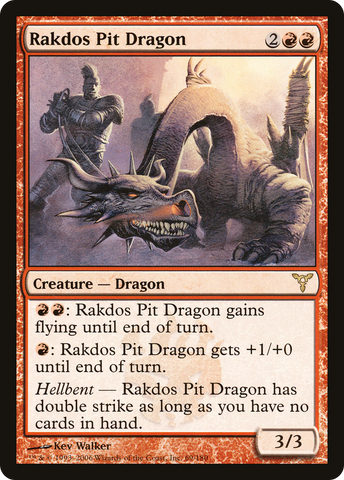 {R} Rakdos Pit Dragon [Dissension][DIS 069]