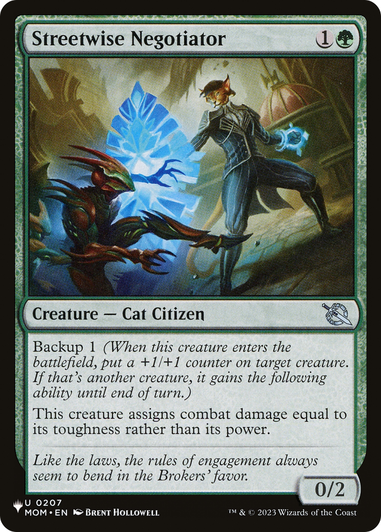Streetwise Negotiator [LIST 0207]