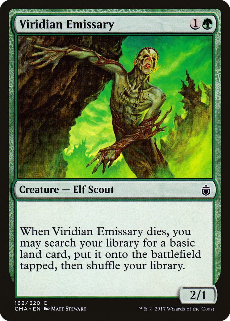 {C} Viridian Emissary [Commander Anthology][CMA 162]