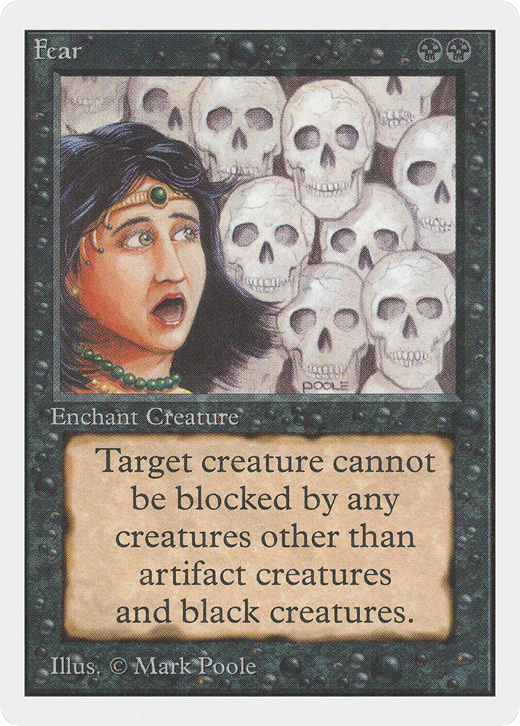{C} Fear [Unlimited Edition][2ED 109]