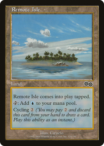 {C} Remote Isle [Urza's Saga][USG 324]