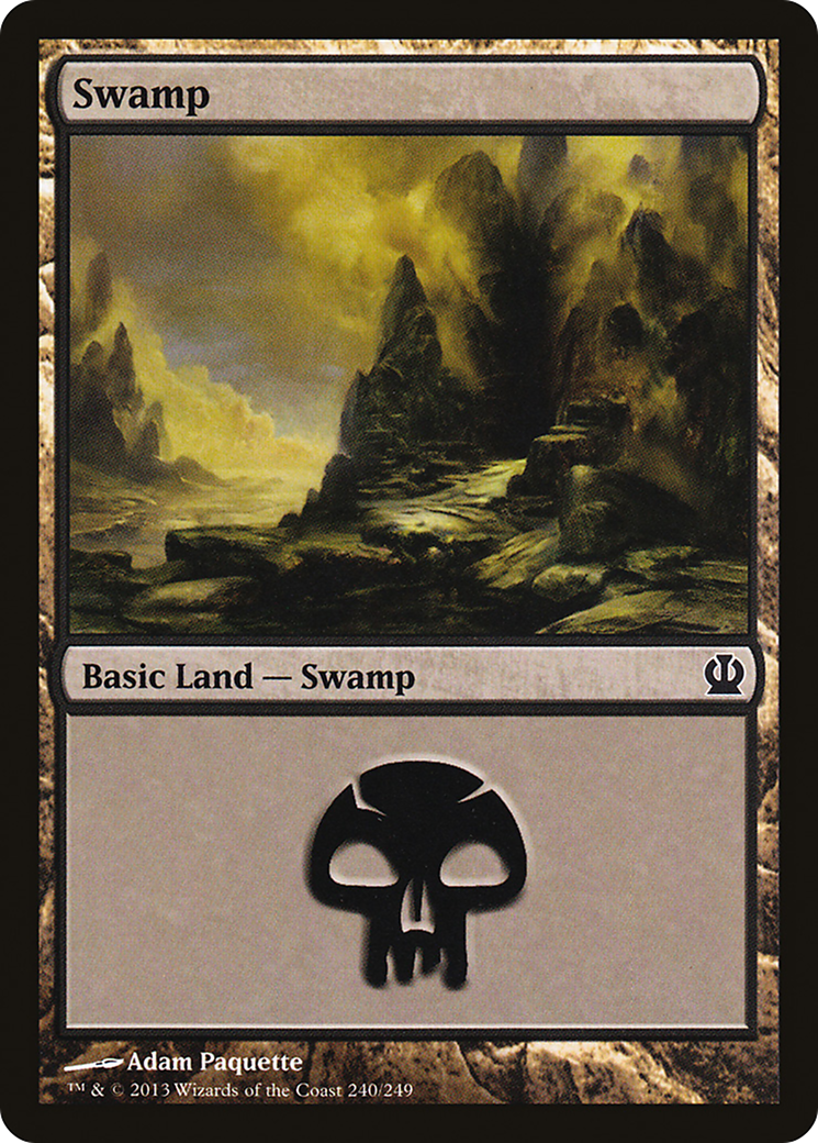 {B}[THS 240] Swamp (240) [Theros]