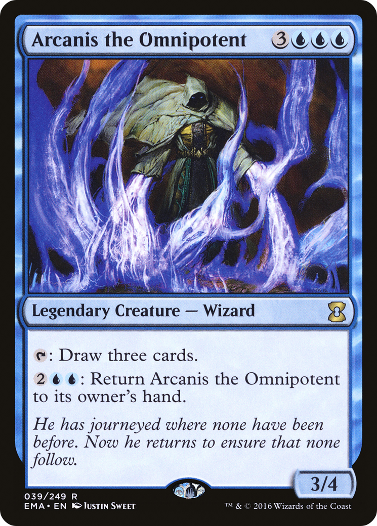 {R} Arcanis the Omnipotent [Eternal Masters][EMA 039]