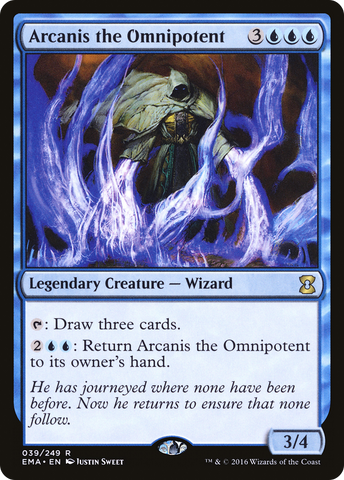 {R} Arcanis the Omnipotent [Eternal Masters][EMA 039]