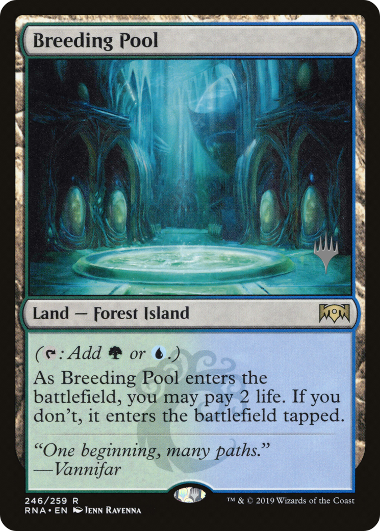 {R} Breeding Pool (Promo Pack) [Ravnica Allegiance Promos][PP RNA 246]