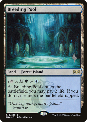 {R} Breeding Pool (Promo Pack) [Ravnica Allegiance Promos][PP RNA 246]