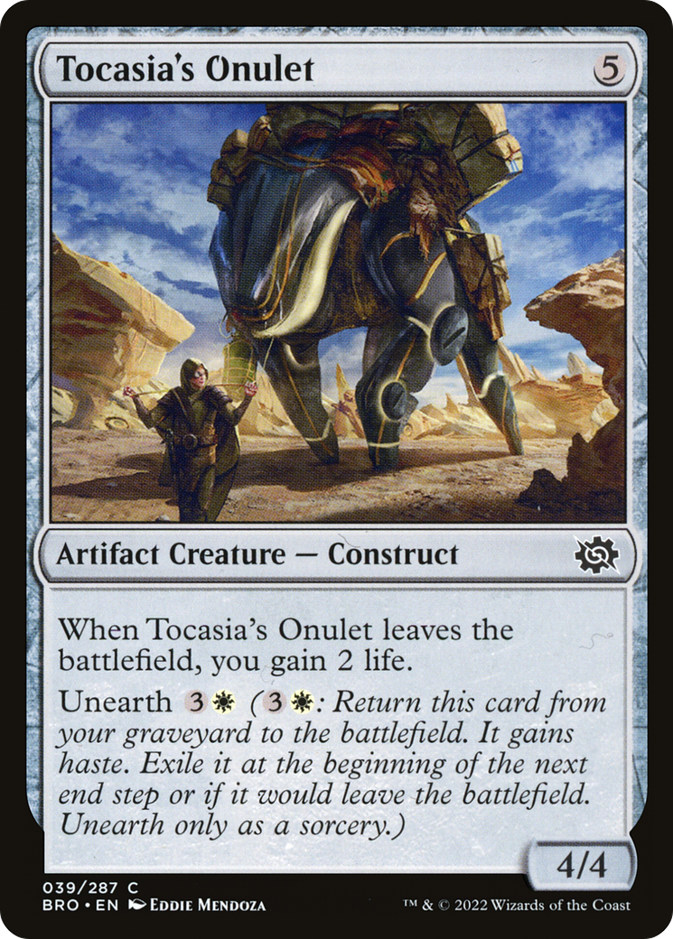 {C} Tocasia's Onulet [The Brothers' War][BRO 039]