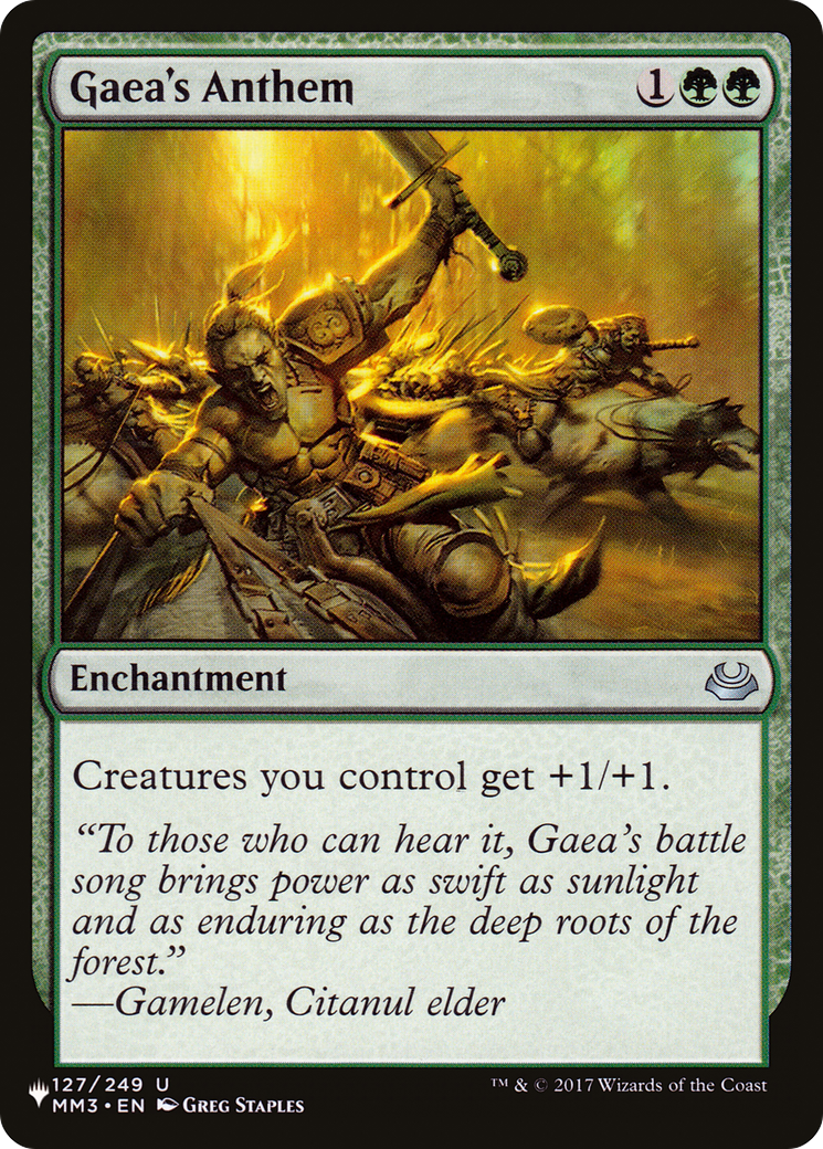 Gaea's Anthem (MM3) [LIST 127/249]