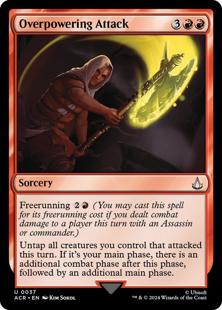 {C} Overpowering Attack [Assassin's Creed][ACR 037]