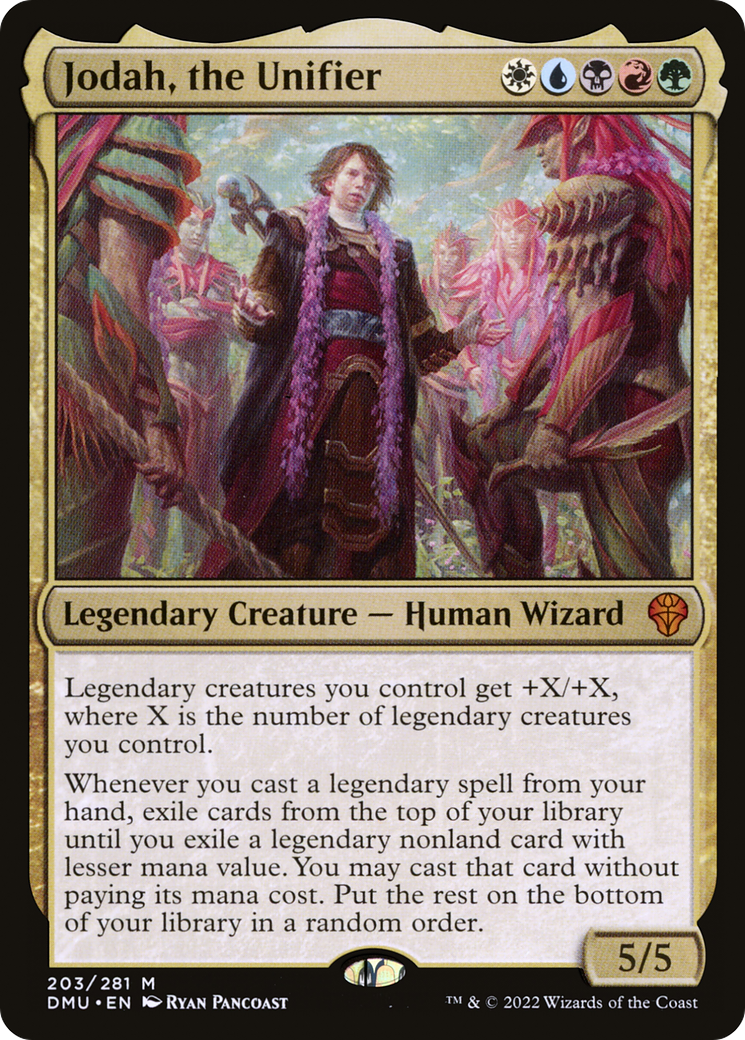 {R} Jodah, the Unifier [Dominaria United][DMU 203]