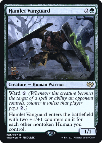 {R} Hamlet Vanguard [Innistrad: Crimson Vow Prerelease Promos][PR VOW 201]