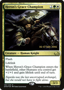 {R} Heron's Grace Champion [Eldritch Moon Prerelease Promos][PR EMN 185]
