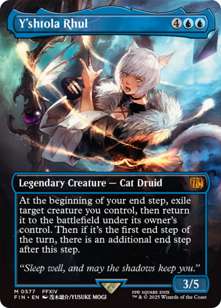 {@@FIN R} Y'shtola Rhul (Borderless) [FINAL FANTASY][FIN 577]