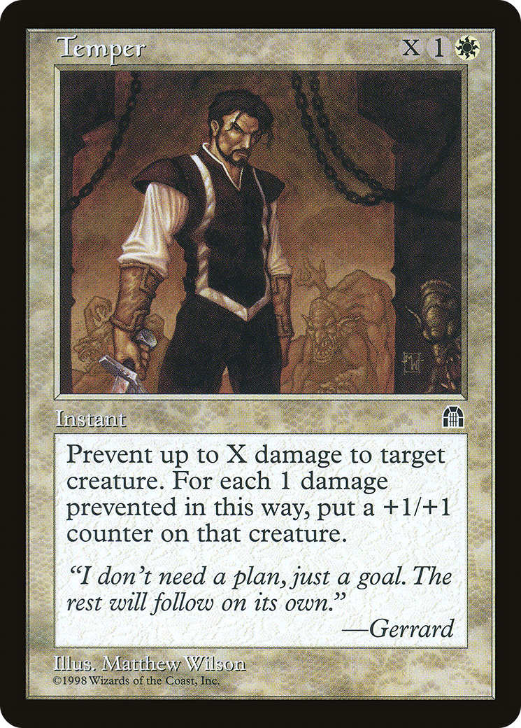 {C} Temper [Stronghold][STH 020]
