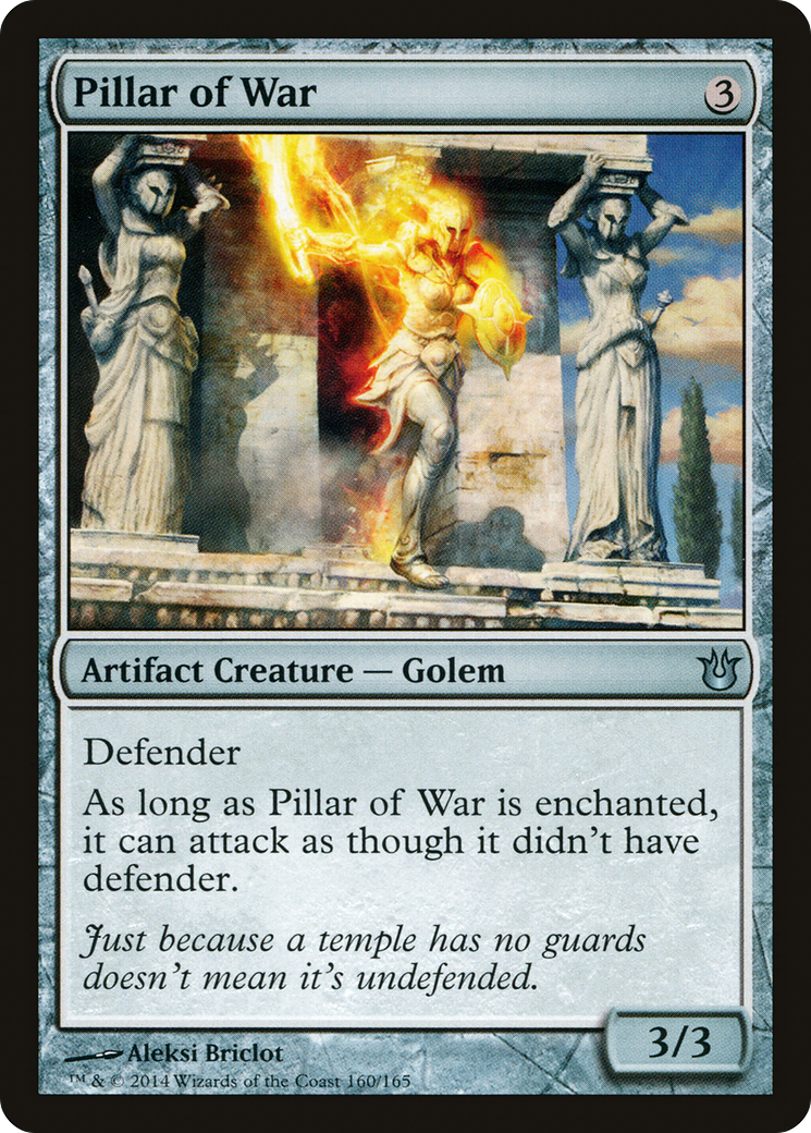 {C} Pillar of War [Born of the Gods][BNG 160]