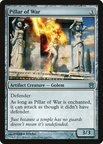 {C} Pillar of War [Born of the Gods][BNG 160]
