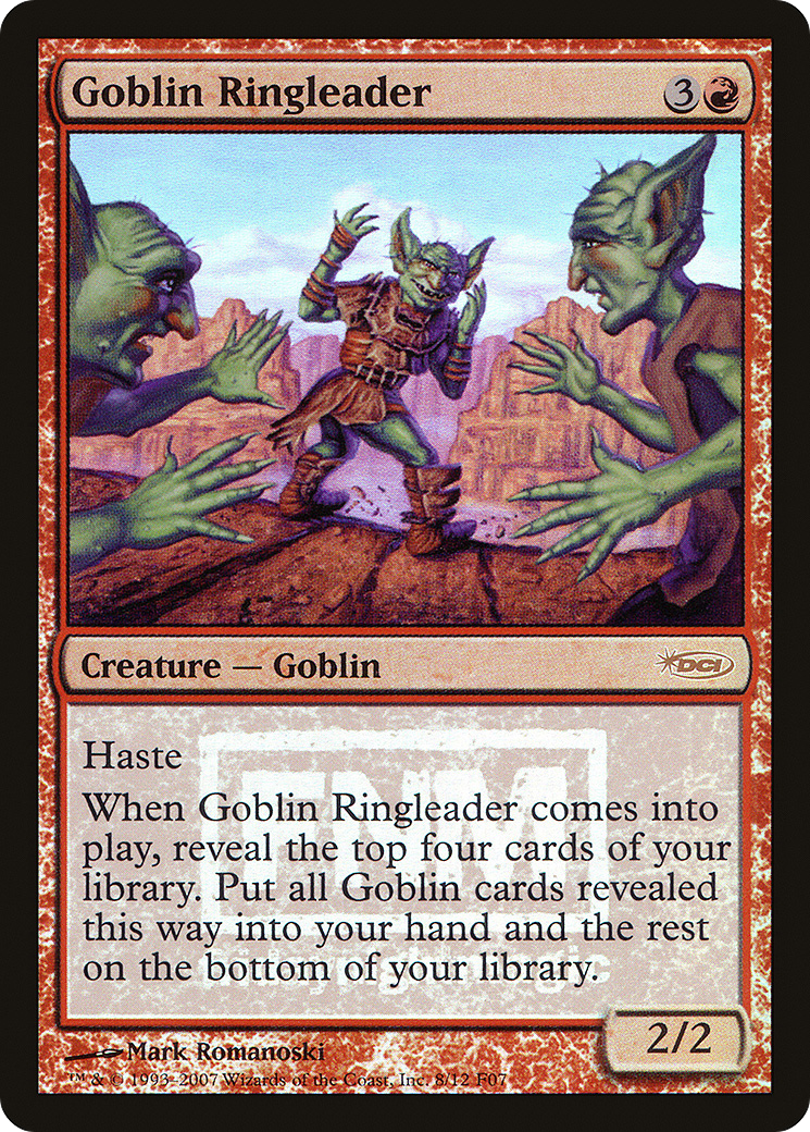 {R} Goblin Ringleader [Friday Night Magic 2007][PA F07 008]