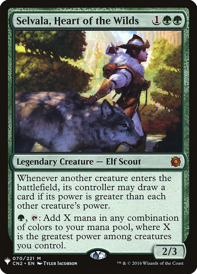 {R} Selvala, Heart of the Wilds [Mystery Booster][MB1 CN2 070]