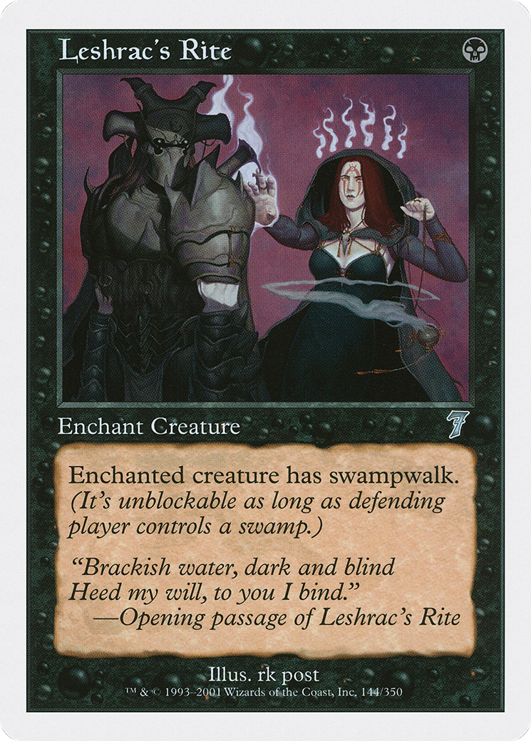 {C} Leshrac's Rite [Seventh Edition][7ED 144]