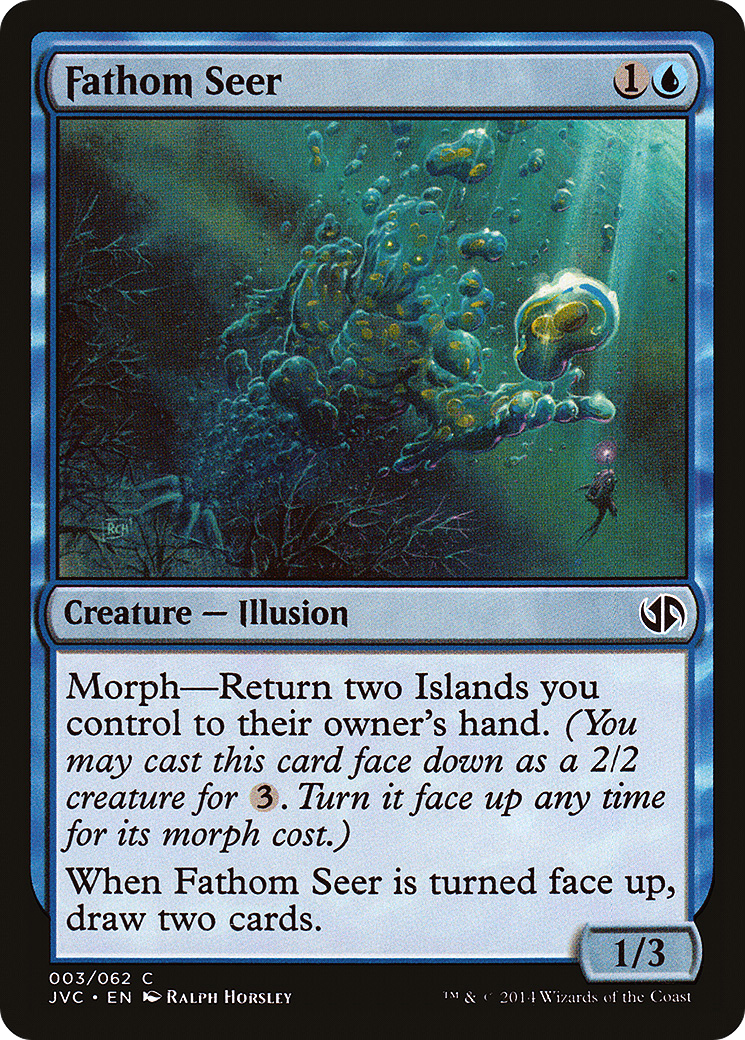 {C} Fathom Seer [Duel Decks Anthology][JVC 003]